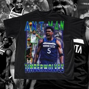 Anthony Edwards Ant Man Graphic Shirt Basketball Player Shirt Nba